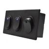 Reliance Lighted 3 Switch Bank for Golf Cart