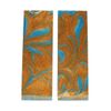 Copper & Sky Blue Pearl Knife Scale Sets