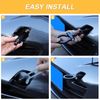 Black Front Bumper Trailer Ring Eye Towing Tow Hook Screw For Mazda MX-5 2016+