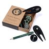 Green Swing Bamboo Golf Tees, Accessory Bag & On Course Essentials | Golf Gift Set