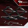 4Pcs Black 5000lb RV Trailer Stabilizer Leveling Scissor Jacks w/ Crank Handle