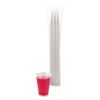 Boardwalk BWKTRANSCUP9PK 9 oz. Polypropylene Plastic Cold Cups - Translucent (100 /Pack)