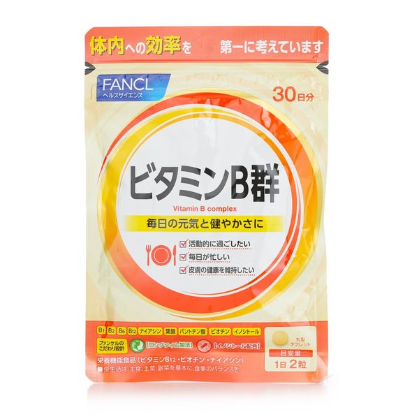 FANCL B Vitamin Group 30 Day Supply, 60 Capsules