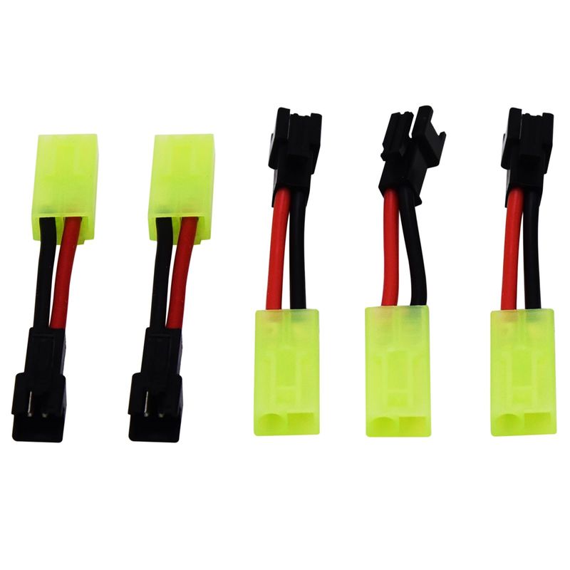 Blomiky 5 Pack SM-2P to Mini Tamiya Adapter Spare parts Suitable for ...