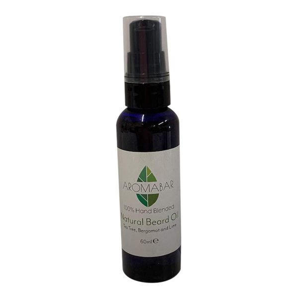 Beard Oil 60ml with Tea Tree, Bergamot & Lime Natural Oils