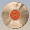 Boston "Don't Look Back" Gold LP Record wall art