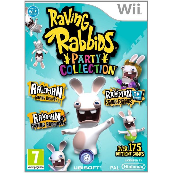 Rayman Raving Rabbids Trilogy : Nintendo Wii , ML