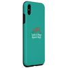 iPhone XS Max Funny Red Roses Saying Ducks & Mugs Against Bugs Case
