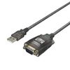 Buffalo BSUSRC0710BS/N USB Serial Converter Cable Black Skeleton 1m