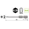 Vessel DZ5P2065D 40V Compatible Problem Solving Bit with No Rough Step Bits +2 x 65 5 Set of 5