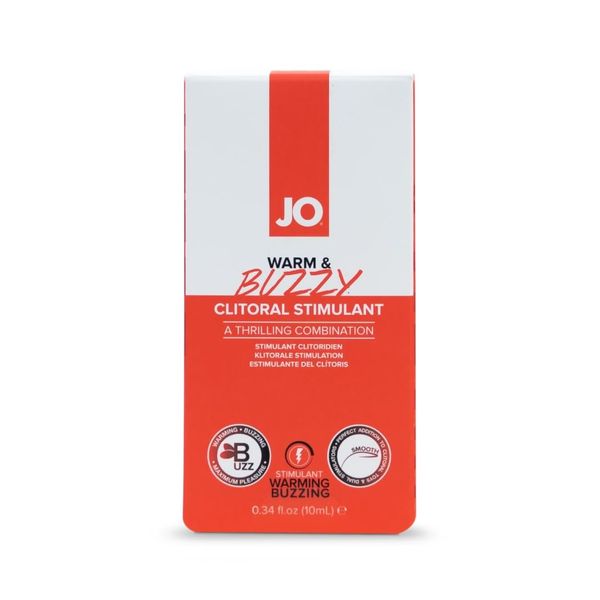 System Jo for Her Clitoral Stimulant Warming Warm and Buzzy Original, 10 ml