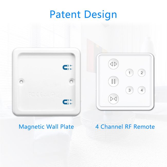 LoraTap Magnetic Wireless Lights Switch Kit