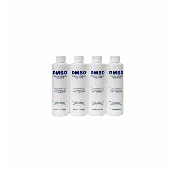 PHARMACEUTICAL GRADE DMSO 4 BOTTLE SPECIAL 8 oz BOTTLES