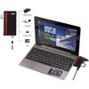 Navitech 2 in 1 Laptop/Tablet USB 3.0/2.0 HUB Adapter/Micro USB Input with SD/Micro SD Card Reader Compatible With Lenovo ThinkPad E14 Gen 3 (14" AMD)