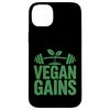 Vegetarian Gains Veganism Vegan Bodybuilder Case for iPhone 14 Plus