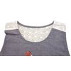 mofusand Moffsand Parfait Apron Side Buttons Nursery Character, navy
