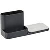 madesmart Sink Station, Plastic, thermoplastic rubber, Silver, L