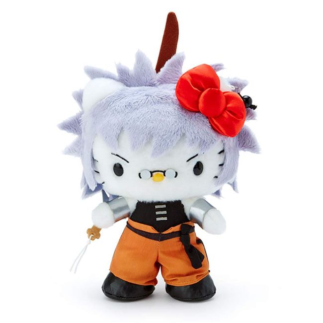 Sanrio 828874 Rurouni Kenshin x Hello Kitty Plush Toy (Snow Partner)