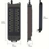 10-Outlet Flat Plug Power Strip with 6 USB Ports (2 USB-C)