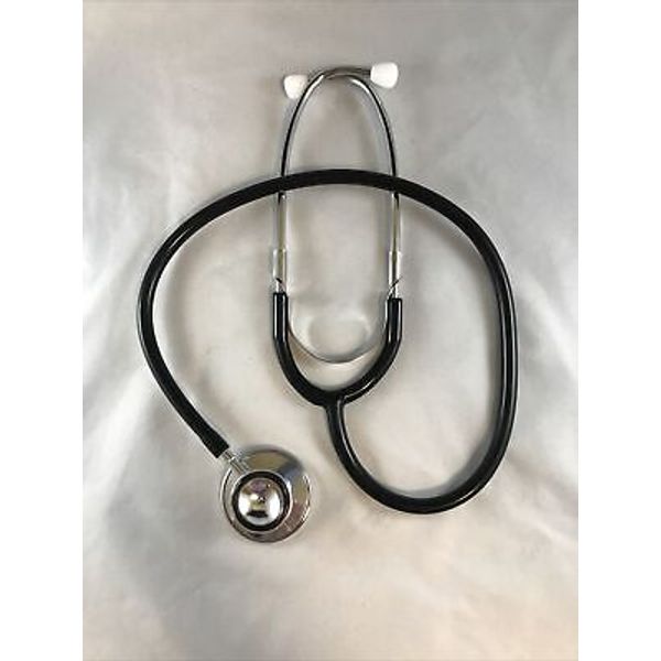 Tech Med Dual Head Stethoscope Ref 1200 22" Long * BLACK