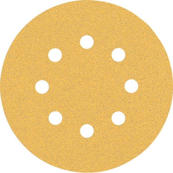 Bosch Professional EXPERT C470 Sandpaper for 5x Random Orbital Sanders 8 Holes (Painted Wood, Hardwood, Disc Diameter 125 mm, Granular# 80, Accessory Random Orbital Sander)