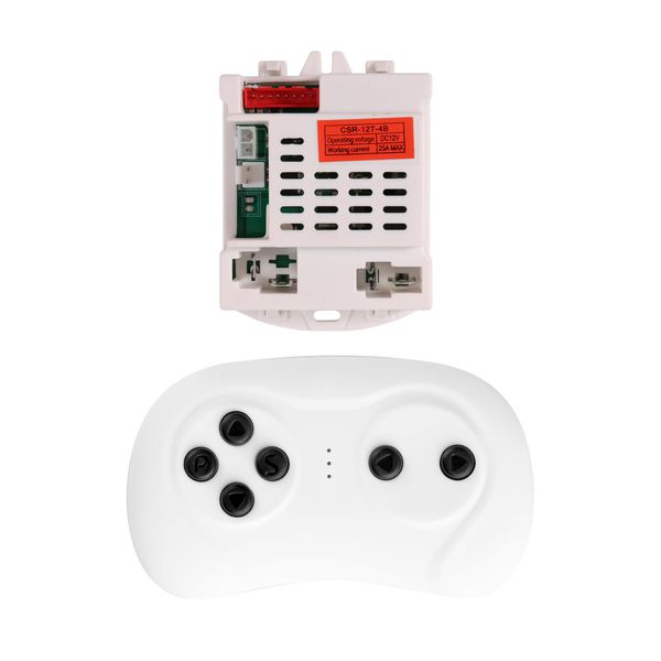 Kids Ride On Car 2.4G Bluetooth Remote Control and CSR-12T-4B Receiver Control Box Motherboard Kit for Children Electric Ride On Tractor Replacement Parts