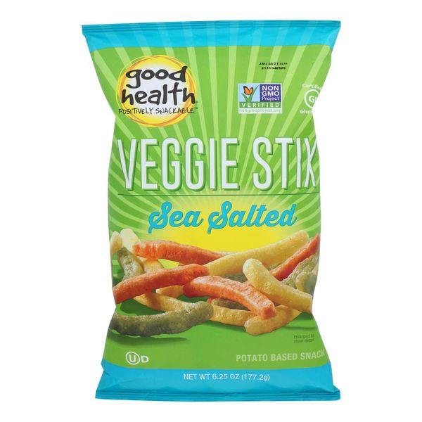 Good Health Sea Salt Veggie Stix Case Of 10 6.25 Oz