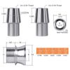 SPARKWHIZ (4) Right & Left Hand Thread Joint 3/4” Joint Rod End Kit Set USA