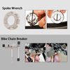 6x Bicycle Repair Tool Kit Crank Chain Cutter Extractor Bracket Freewheel Puller