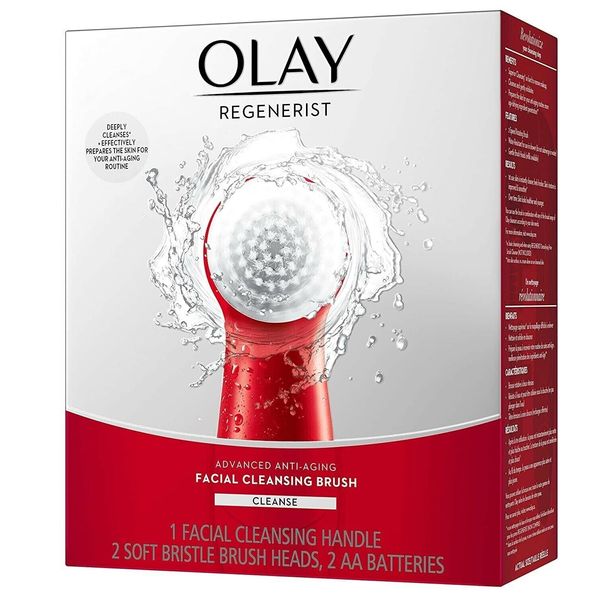 Olay Regenerist Advanced Anti-Aging Facial Cleansing Brush with 2 Brush Heads