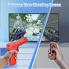 FASTSNAIL Controller Grips for Nintendo Switch/Switch OLED for Joy-Con, Replacement for Switch Joycon Controller Game Gun Hand Grips for Switch Joycons/Switch OLED (Blue+Red)