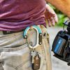 HEROCLIP Carabiner Clip and Hook (Medium) | Camping Backpack Garage