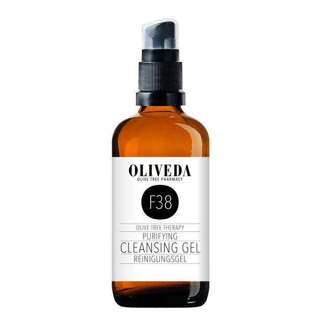 Oliveda F38 - Reinigungsgel - Purifying | Waschgel mit Hydroxytyrosol + Vitamin E für saubere & reine Haut + porentiefe Reinigung - 100 ml