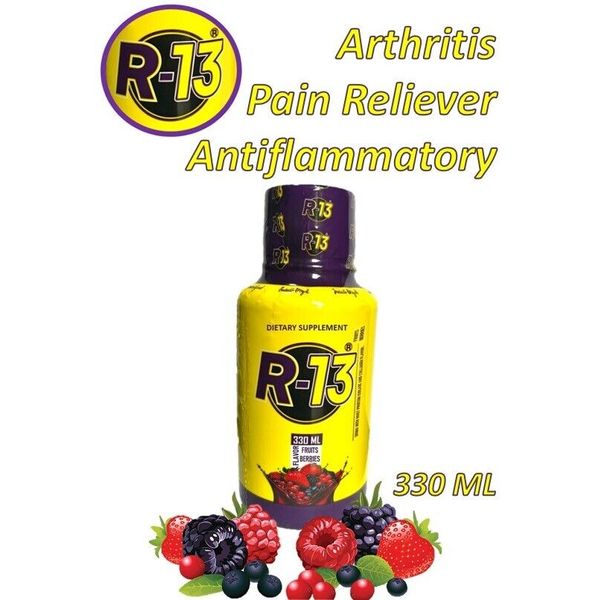 R13 Syrup Arthritis Pain Relief / Anti Inflammatory / Berries Flavor 330ML