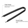 sourcing map IC Chip Extractor 100mm Stainless Steel with U Shape IC Chip Switch Puller Black for Component Motherboard, 2pcs