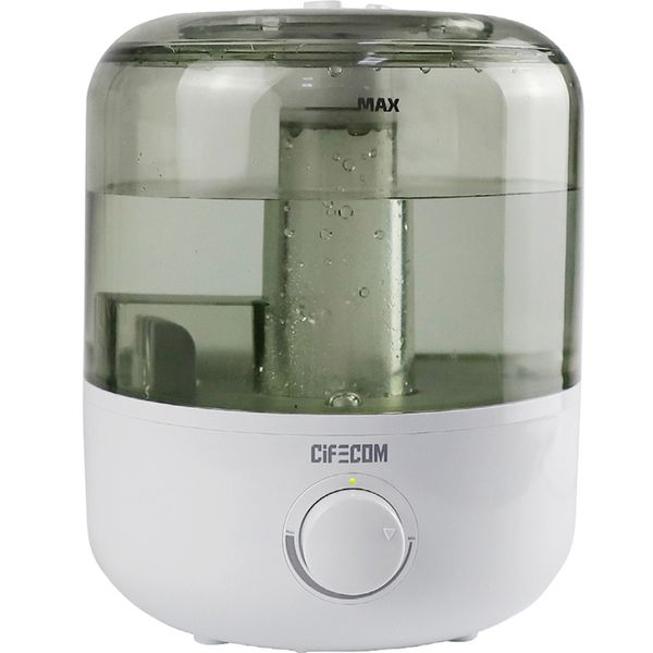 Sifcom Easy Clean Ultrasonic Humidifier 2.5L, QT-JS1922 (White)