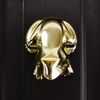 Polished Brass Frog Door Knocker