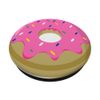 Pink Doughnut Pop Socket for Mobile Phone Cute PopSockets Jelly Doughnut PopSockets with Interchangeable PopGrip