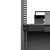 YQMRCZRF Mini Rack Mount for Dell OptiPlex Micro Form Factor Case，1U Hinged Server Rack Shelf for 19-inch Cabinet or Rack