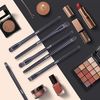 MSQ Eyeshadow Brush, 6 Pieces, Makeup Brush, Premium Fiber Hair, Ultra Soft, Daily Makeup, Portable, Suitable for Sensitive Skin, Black