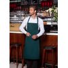 Karlowsky Bib Apron Basic with Buckle and Pocket 75 x 90 cm Unisex 65% Polyester 35% Cotton, pine green