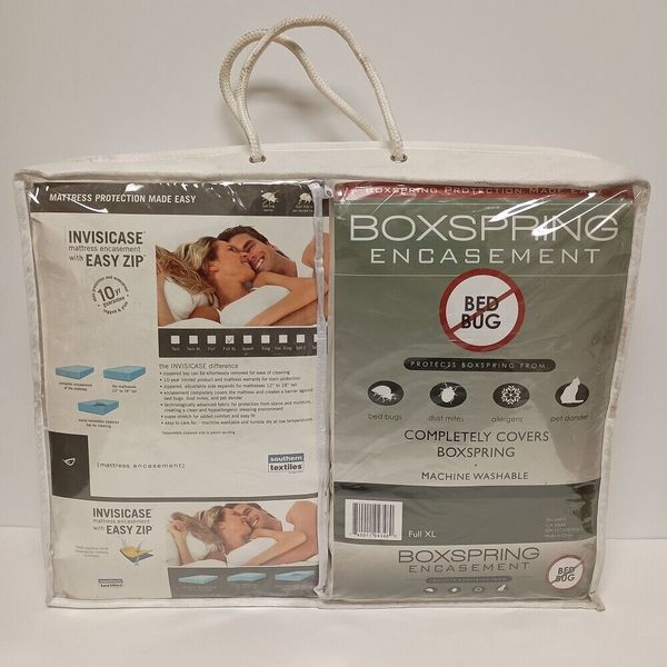 Bed Bug, Dust Mite, Allergen, and Pet Dander Control System for Full XL Mattress