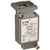 Eaton E50SB Heavy Duty Limit Switch Body, Panel Mounting Type, Double Pole, Full Size, 4PST-2NO/2NC Contacts