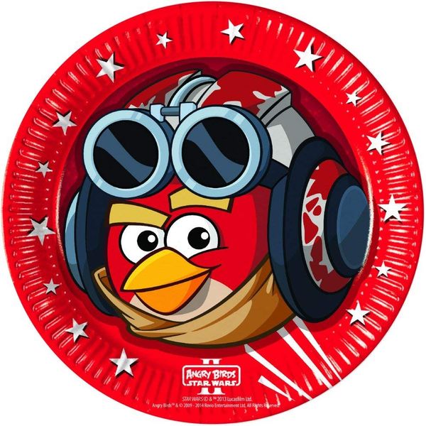Angry Birds Star Wars 9" Paper Plates 8pk