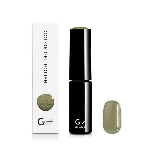 GRANJE Gel Nail Color (122 Operative) | Color Gel Polish Khaki Green Made in Japan Easy Self Gel Nail Domestic Cosmetics &lt;GRANJE Official&gt;