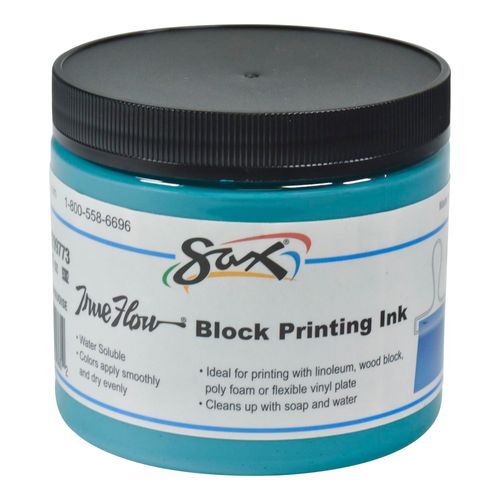 Ink SAX Block Printing Pint Turquoise