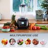 WILPREP Commercial Blender 3.5HP Touchpad Timer Adjustable Speed 64oz Tritan-Jar