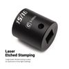 Capri Tools 7/8-Inch Shallow Impact Socket, 1/2-Inch Drive, 6-Point, SAE