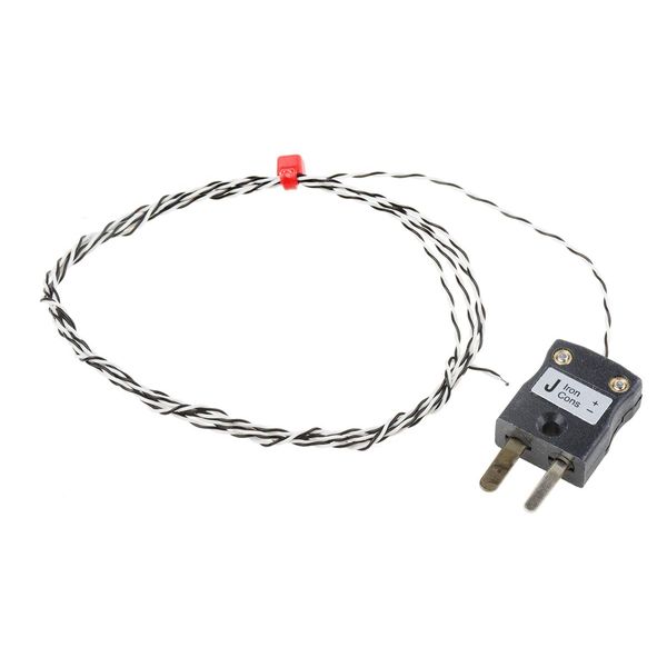 RS PRO Thermocouple Type J / +250 °C, Sensor L 1 m, Cable L 1 m
