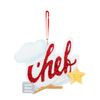 "Chef" Ornament For Personalization